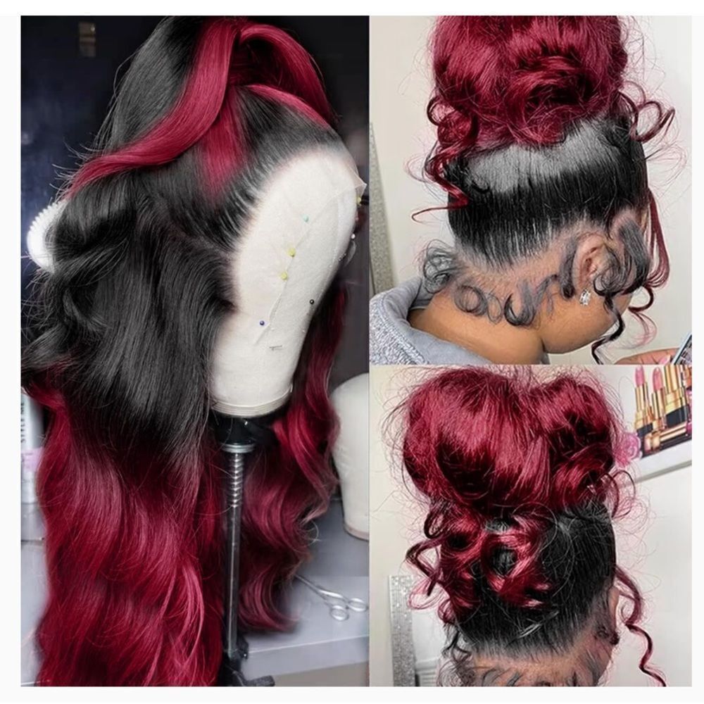 Luxe pre plucked |precut  Glueless Lace Front Wigs 360 HD Transparent 22 inch